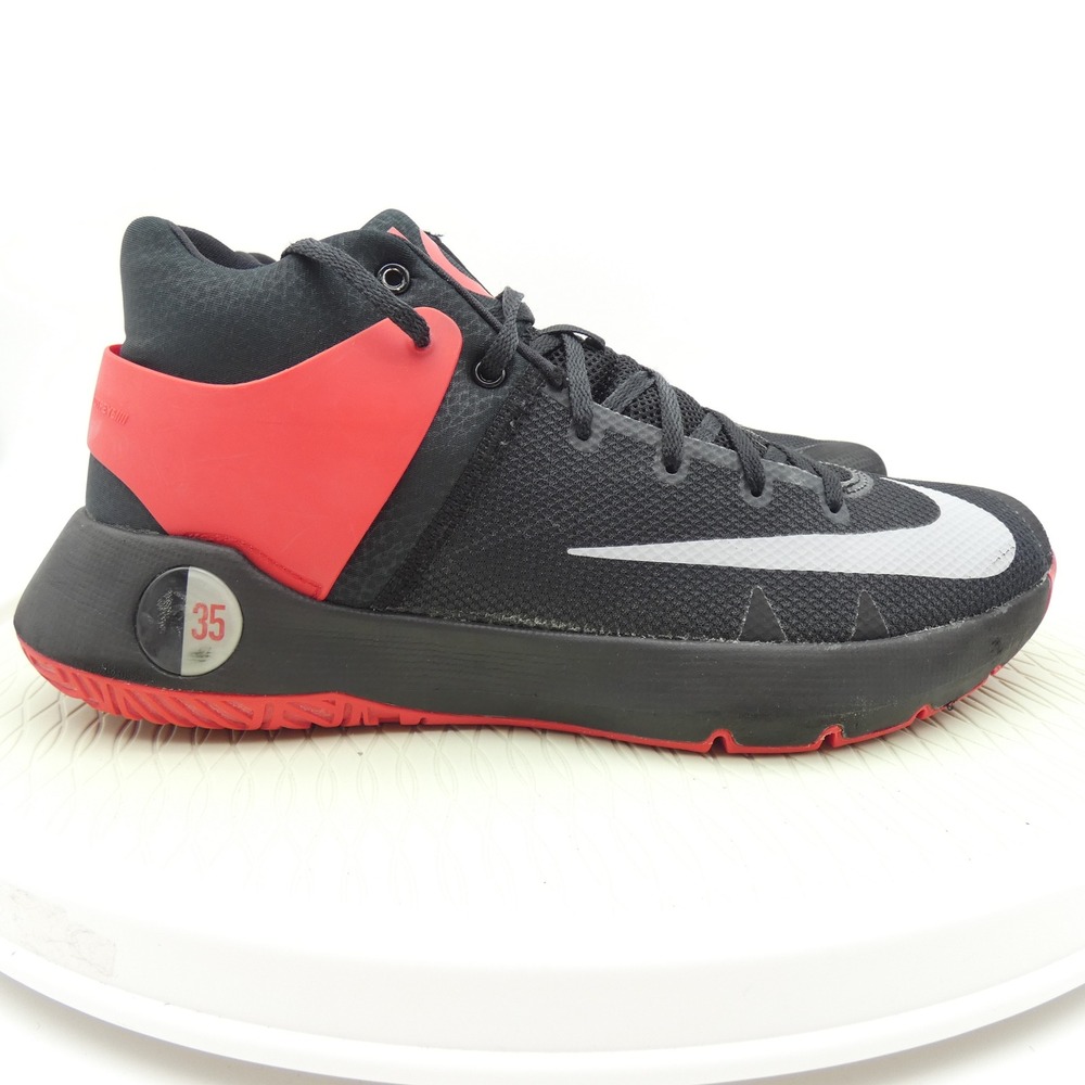 Nike KD Trey 5 IV Mens Basketball Shoes Black Red 844571-600 Size 11.5 - Picture 1 of 10